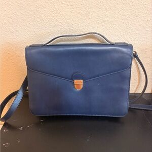 Marc By Marc Jacobs Navy Leather Bag